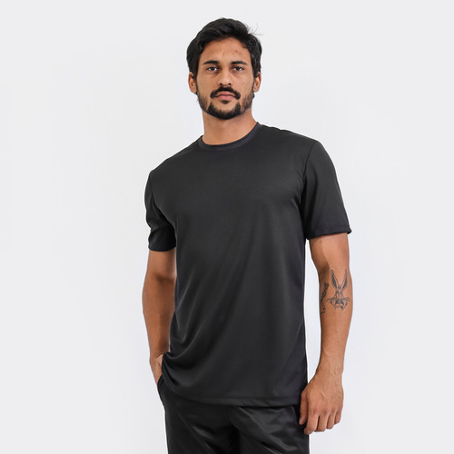 Camiseta Masculina Dry Academia Malha Fria Verão Treino Lisa