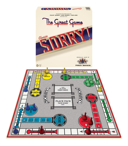 Juego De Mesa Sorry Classic Edition De Winning Moves Games