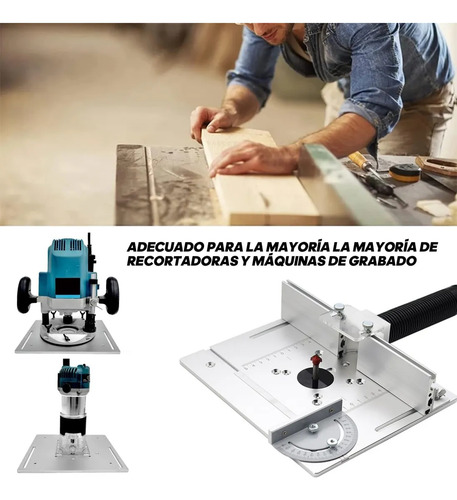 Placa De Carpintería Con Inserción De Mesa Fresadora Multifu