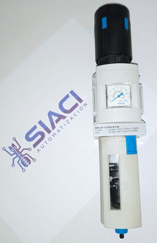 Unidad De Filtro Y Regulador, Marca: Ms6-lfr-1/2-d6-e-r-v-as (Usado)