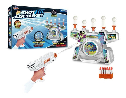 Brinquedo Lancador De Dardos Com Alvos Flutuantes Toyng