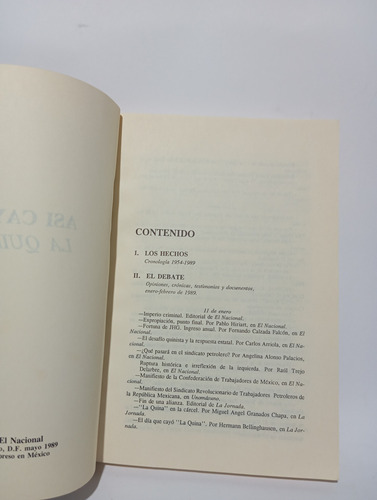 Así Cayó La Quina El Nacional (Usado)