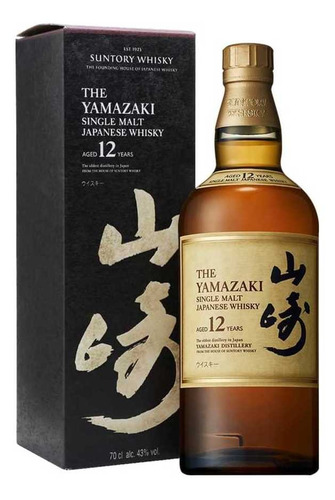 Whisky Japonés The Yamazaki Single Malt 12 Años Bostonmartin