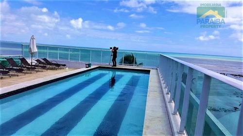 Imagem 3 de 5 de Flat Mobiliado À Venda - Praia De Cabo Branco - João Pessoa - Pb - Fl0038