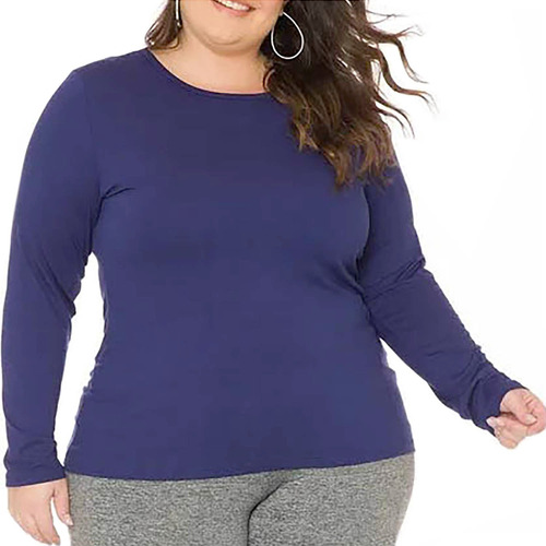 Blusa Térmica Segunda Pele Unissex Plus Size Color