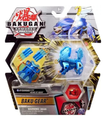 Figura Bakugan Hydorous Ultra Baku- Gear Spin Master 