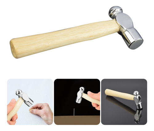 Hammer Smashing Walnut, Cabeza Redonda, Mango De Madera, Mar