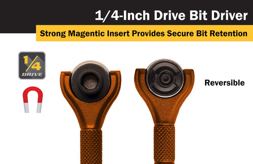 Titan Tools 11323 1/4-pulgada Drive X 4-pulgada 90-diente