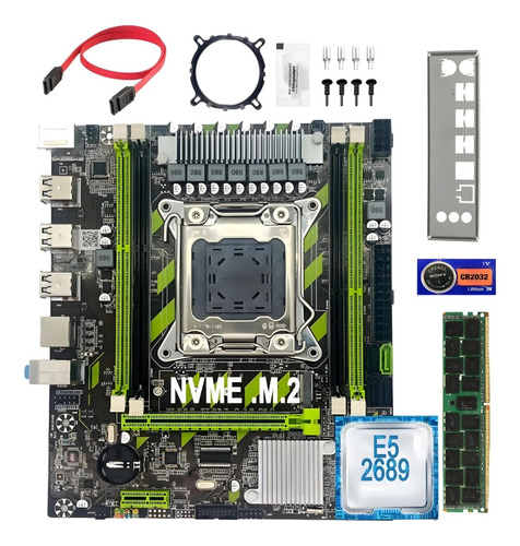 Combo Xeon 2689 + 16 Ram + Motherboard X79 + Disipador