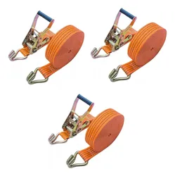 Comprar Kit 3 Catraca + 3 Cinta Amarração 3 Ton 9 Metros no Mercado Livre