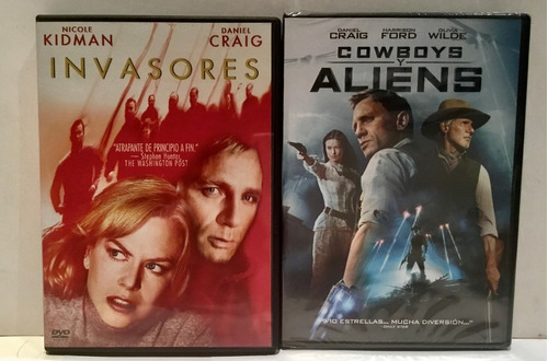 Invasores Cowboys Y Aliens 2 Daniel Craig 2 Dvd Originales 