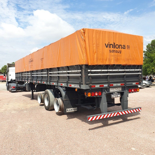 Imagem 2 de 15 de Carreta Graneleira Randon Com Pino De Container 12,4m 2008