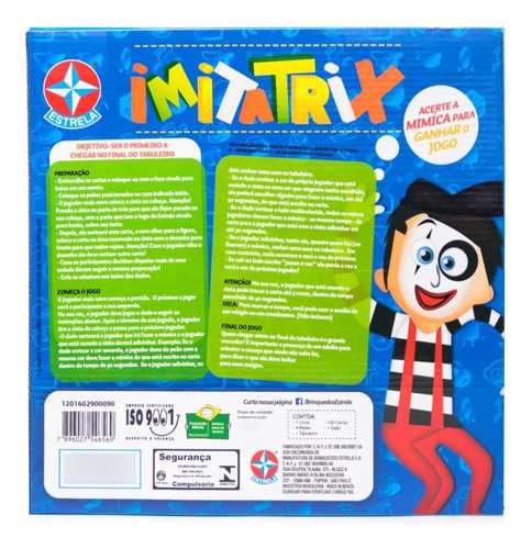 Jogo De Advinhação Imitatrix Estrela
