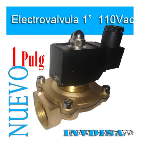 Electrovalvula Solenoide Gas Agua 110v 127v - Facturado