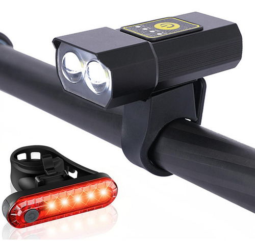 M Linterna De Luz Delantera De Bicicleta Con Con Luz Trasera