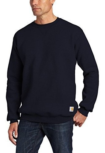 Carhartt - Sudadera De Peso Medio Y Cuello Redondo Para Homb