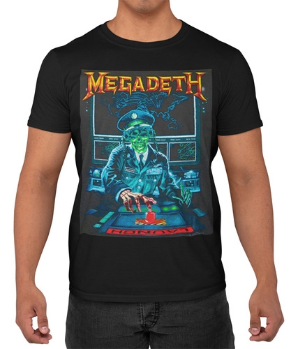 Playera Megadeth Holy Wars The Punishment Heavy Metal