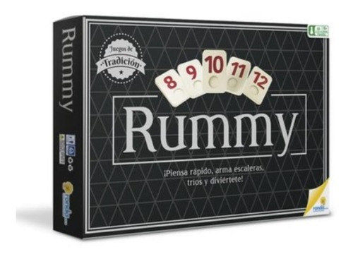 Rummy Ronda De Lujo Juego De Mesa