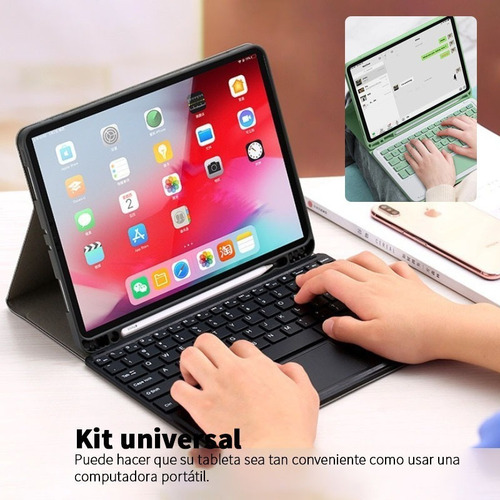 Touch Keyboard Case For iPad 5ta 6ta Air2 9.7 Pro Ñ -fx973