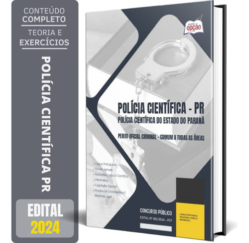 Apostila Perito Comum A Todas As Áreas Polícia Científica Pr