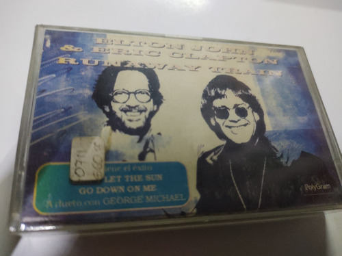 Eric Clapton Elton John Runaway Train Casete,kct Rkc