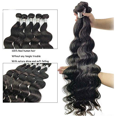 8-40 Pulgadas Brazilian Pelo Humano Paquetes Cuerpo Dmk25
