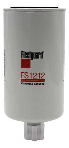 Filtro Separador De Combustible Fleetguard Fs1212