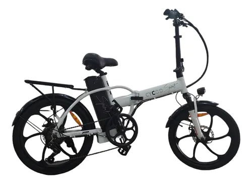 Bicicleta eléctrica, bicicletas eléctricas plegables de 48 V, 12 AH16 AH  para mujeres, adolescentes, hombres, aluminio ligero con pedales, motor sin  – Yaxa Colombia