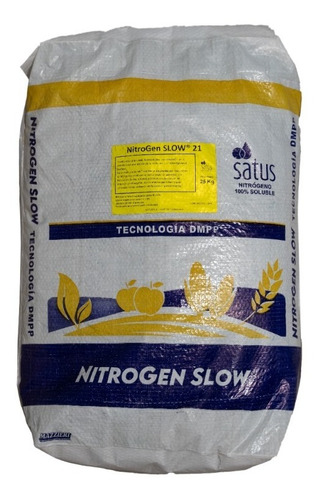 Fertilizante Nitrogeno - Azufre Azul 25 Kg - Cesped Plantas