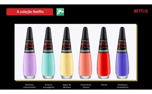 Esmalte Impala Cremoso Netflix - Irreverente, Sincero