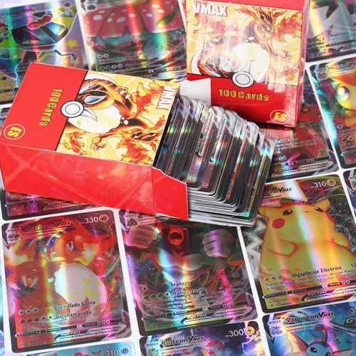 Lote 10 Cartas Pokémon Gx,Ex,V,VMax ( Sem Repetição ) Proxy - Takara Tomy -  Deck de Cartas - Magazine Luiza