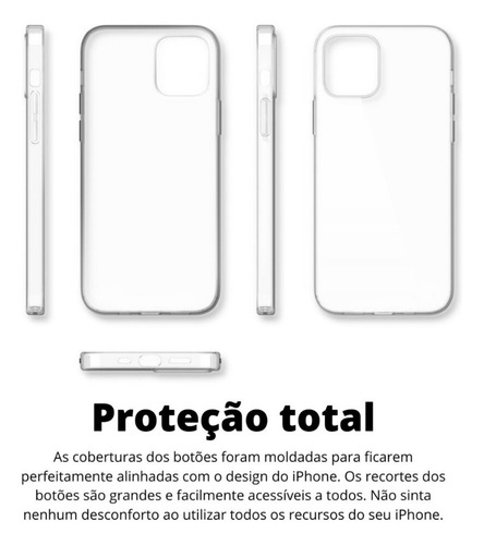 Capinha Case Protetora iPhone 13 Pro