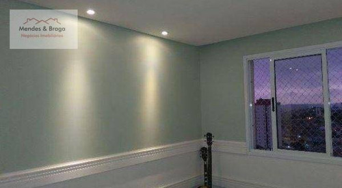 Imagem 10 de 15 de Apartamento Com 2 Dormitórios À Venda, 49 M² Por R$ 259.000 - Centro - Guarulhos/sp Ap3072 - Ap0931