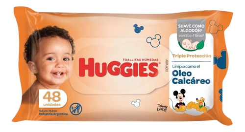 4 Packs Toallitas Huggies Triple Proteccion  C/ Oleox48u