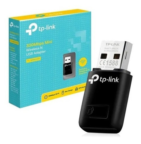 Mini Adaptador Wireless Usb Tp-link 300mbps Tl-wn823n