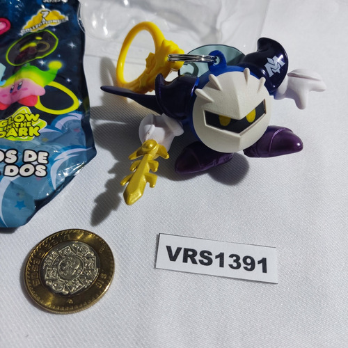 Vrs 1391 Llavero De ** Meta Knight ** Personaje De Kirby.