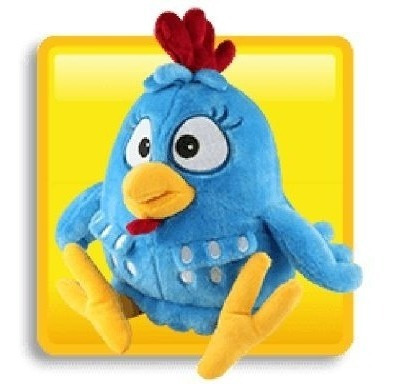 Peluche Original Musical Gallina Pintadita 38x24x26cm 1° Cal