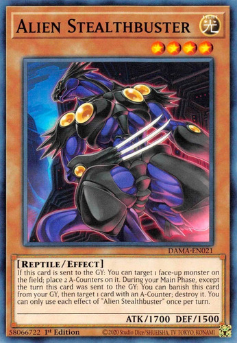 Alien Stealthbuster (dama-en021) Yu-gi-oh!