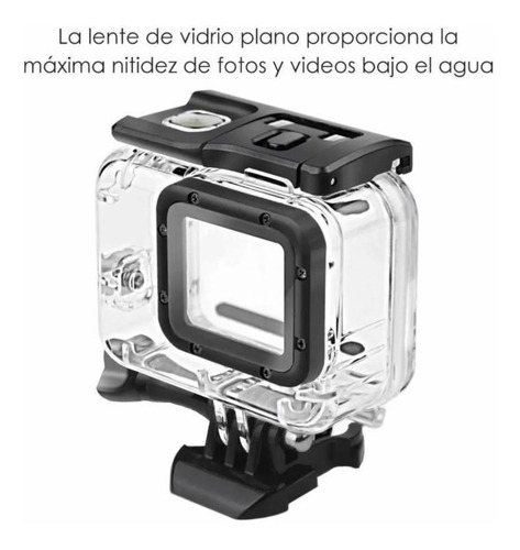 Imagen 5 de 7 de Funda Impermeable Para Gopro Hero 5/6/7