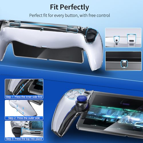 Fyoung Pack 3 En 1: Funda Y Protector Ps5 Portal