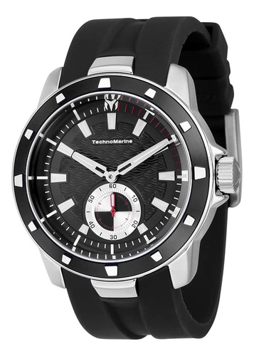 Technomarine Uf6 Quartz Black Dial Men's Watch Tm-621004