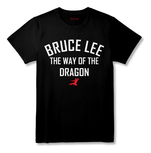 Remera Bruce Lee The Way Of The Dragon   100% Algodón