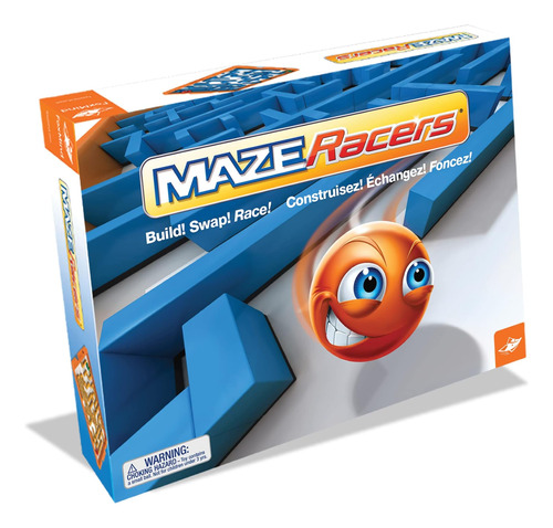 Juego De Mesa Maze Racers/construcción Y Carreras