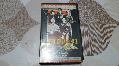 El Quinteto De La Muerte Peter Sellers Pelicula En Vhs