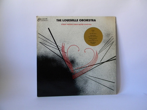 The Louiville Orchestra Carlos Chávez Granados Mester Lp