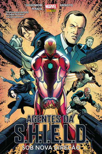 Agentes da S.H.I.E.L.D.: Sob Nova Direção, de Guggenheim, Marc. Editora Panini Brasil LTDA, capa dura em português, 2018