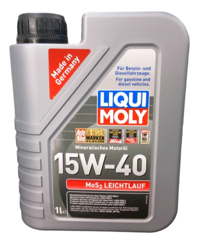 Aceite Mineral 15w40 Liqui Moly Mos2 Antifriccion 