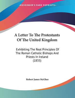 Libro A Letter To The Protestants Of The United Kingdom: ...