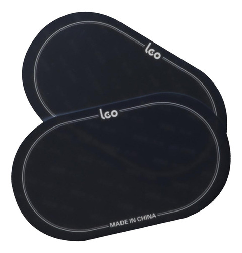 Parche De Pedal De Bombo De 2 Piezas, Negro 15,7 Cm X 9 Cm