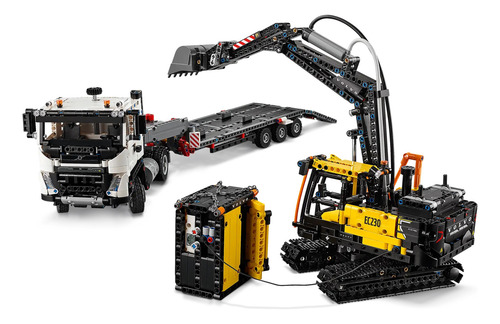 Lego Technic Camión Fmx Y Excavadora Ec230 Volvo 42175